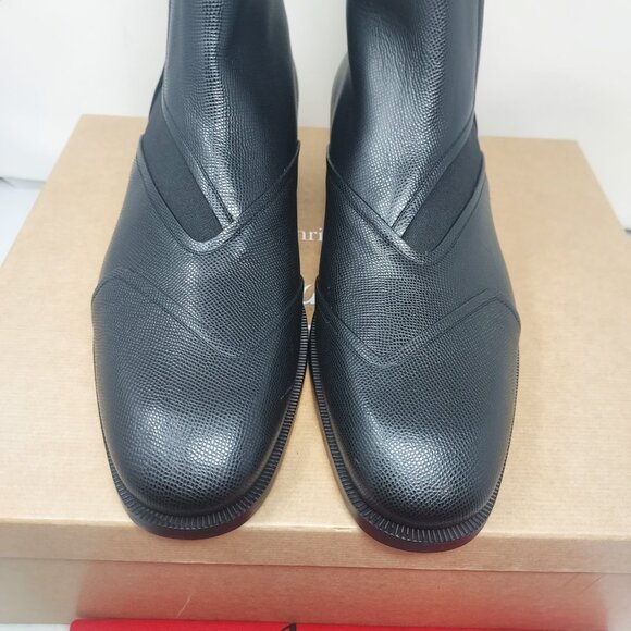 Christian Louboutin MENS Black Boabi Leather Chelsea Boot - Picture 8 of 10